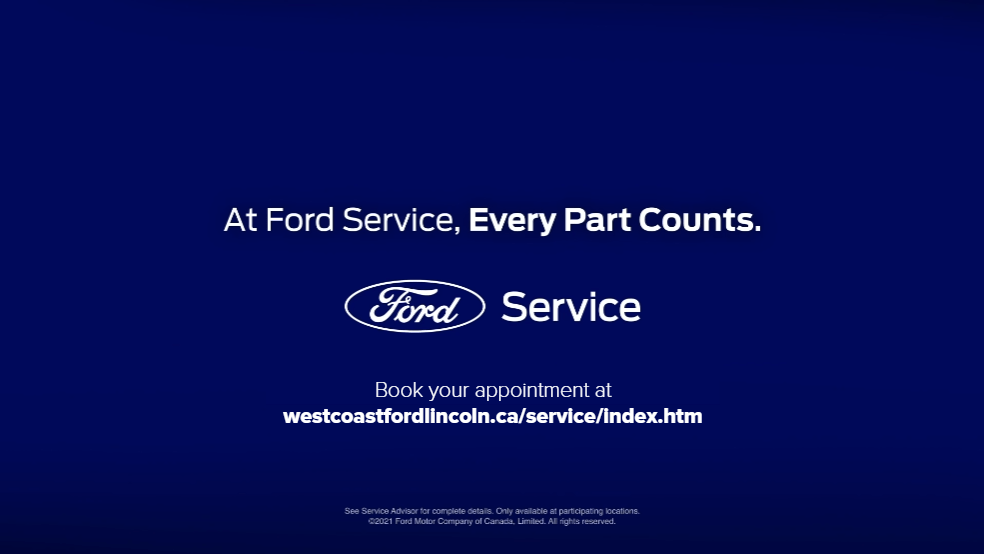 Ford Winter Service Book Appointment with West Coast Ford Lincoln in
