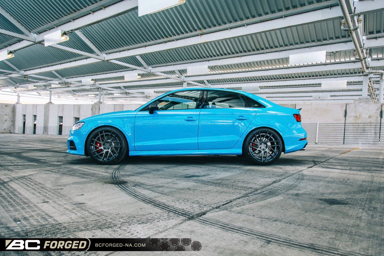 RYAN’S RIVIERA BLUE AUDI S3 19″ HCA214S BC NA