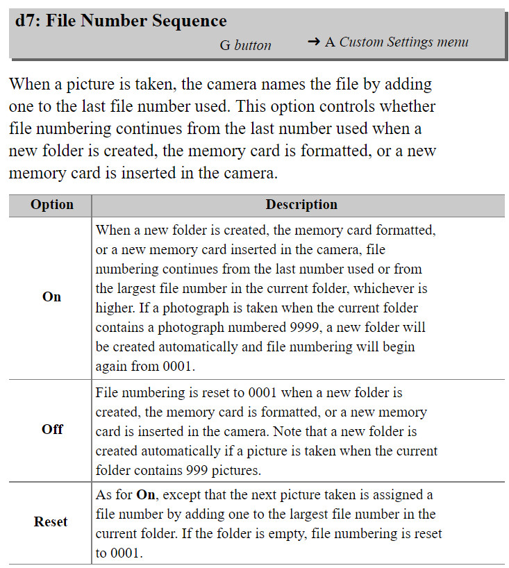 Nikon folder query (again) Backcountry Gallery Photography Forums