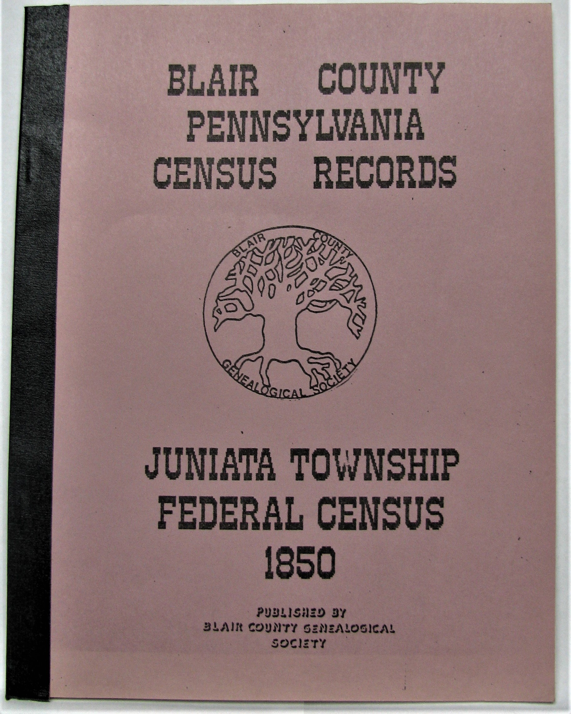 1850 Juniata Township Census Records BCGS