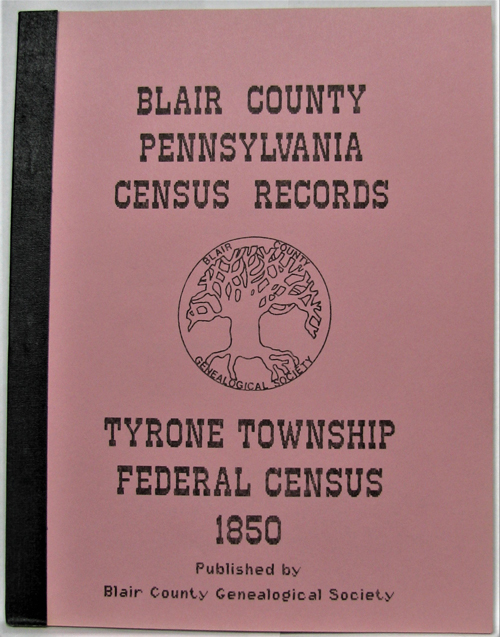 1850 Tyrone Township Census Records BCGS