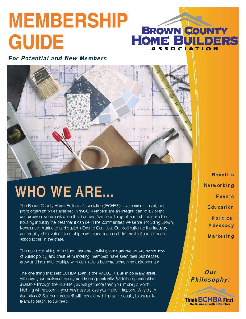 Membership Guide Brown County Home Builders