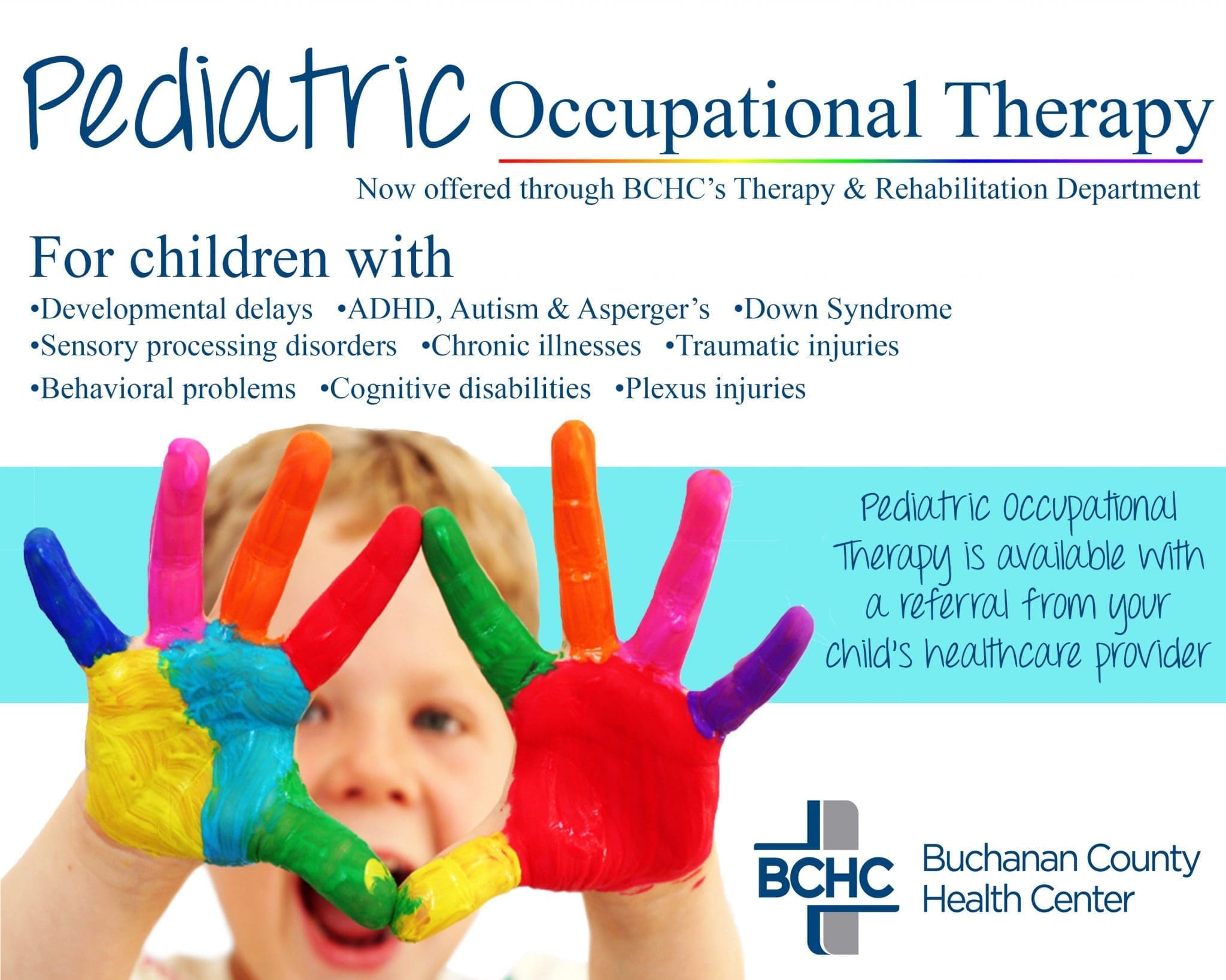 Buchanan County Health Center Now Offering Pediatric Occupational Therapy