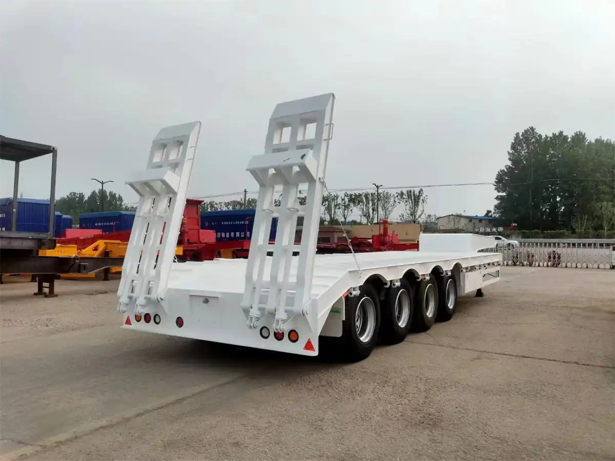 4 Axle Low Bed Trailer for Sale Best Lowbed Trailers of 2024