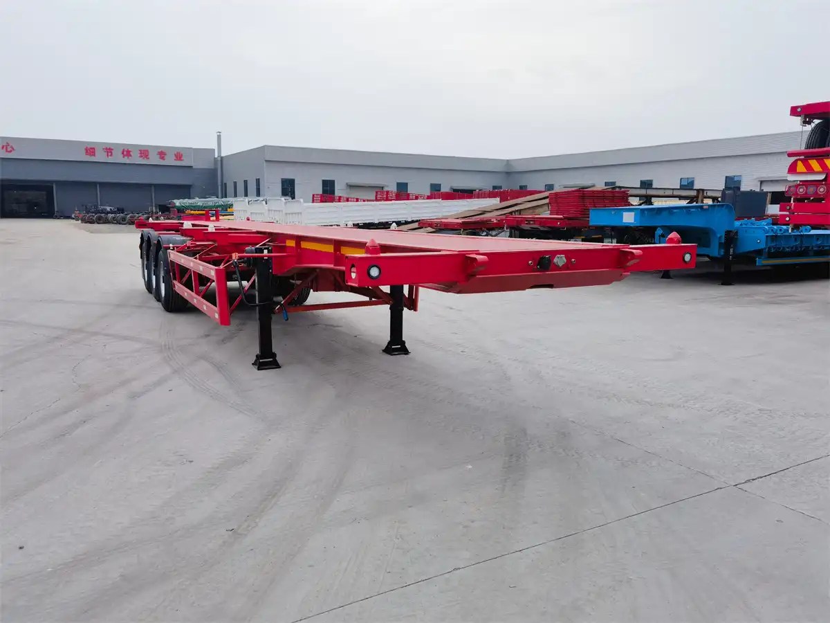 Tri Axle Skeletal Trailer for Sale Best Skeleton Trailers of 2024
