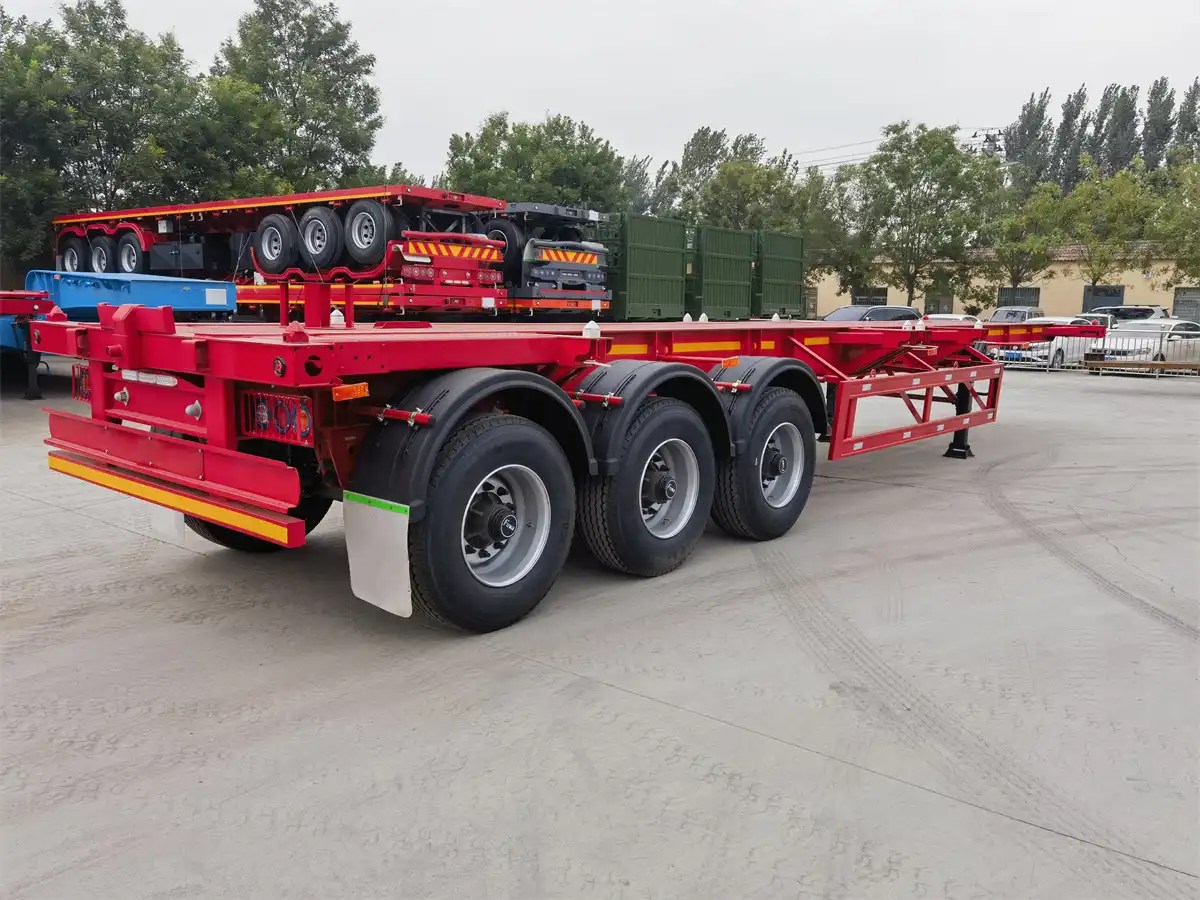 Tri Axle Skeletal Trailer for Sale Best Skeleton Trailers of 2024