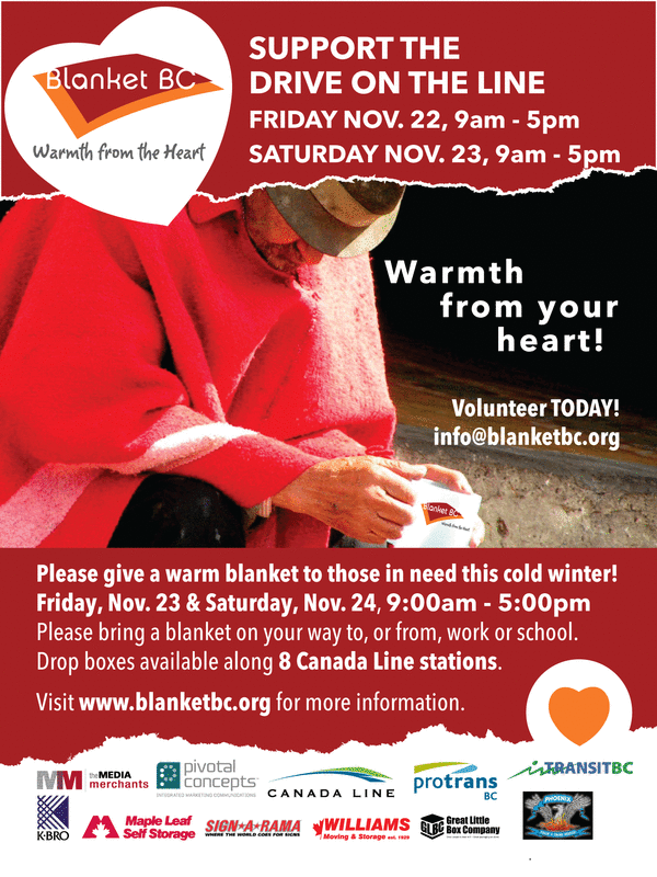 Help 2014 Blanket Donations