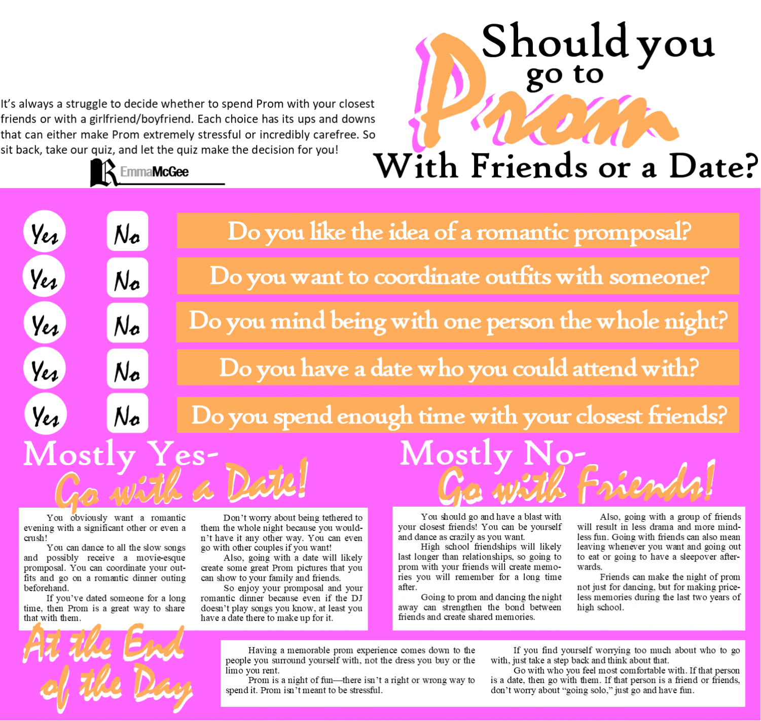 Should You go to Prom With Friends or a Date? The Rebellion
