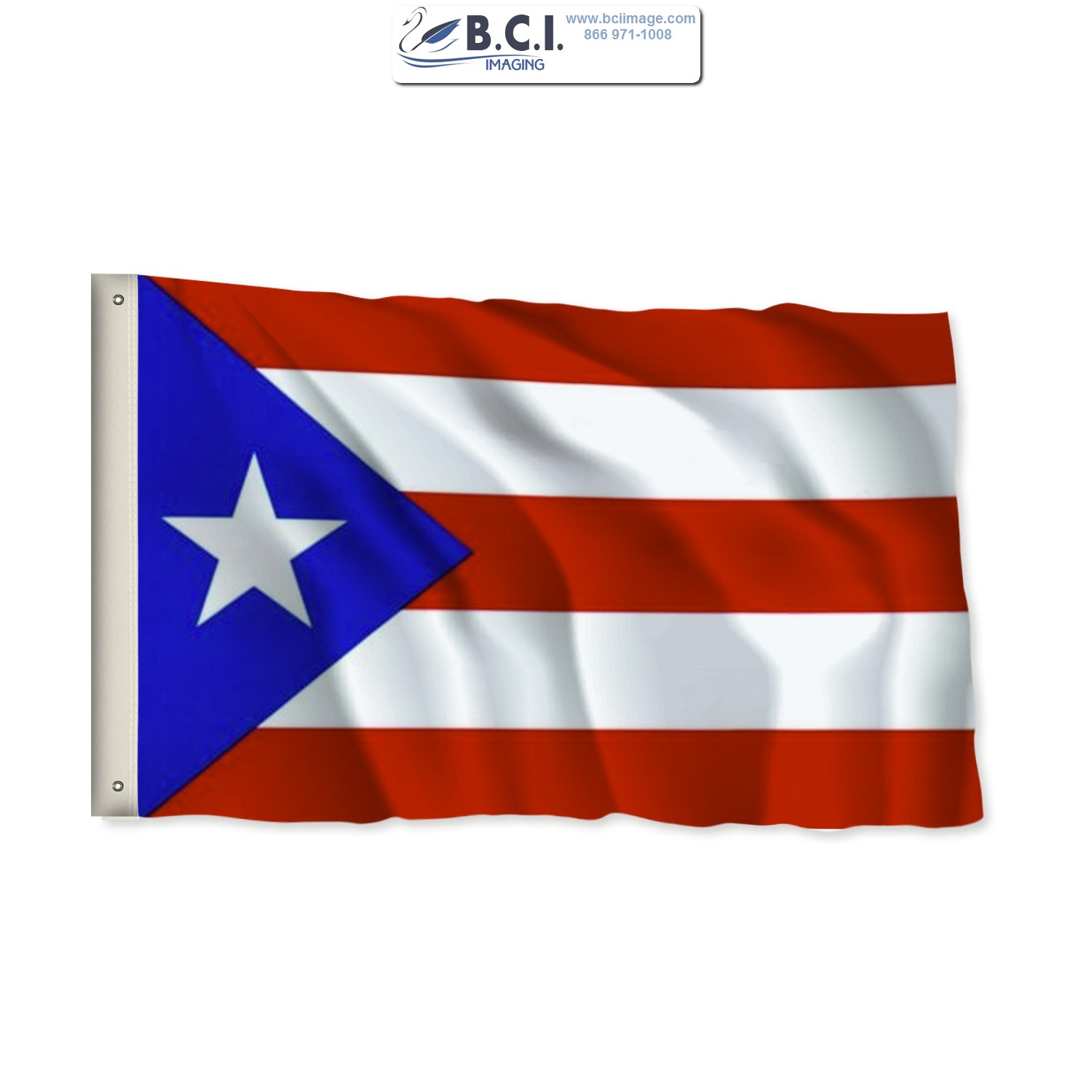 U.S. State, Territory or District Flag 5′ x 8′ Puerto Rico BCI