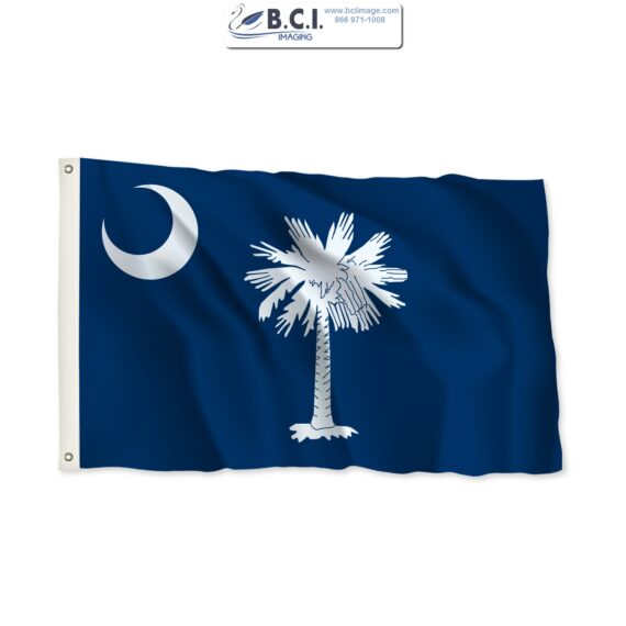 U.S. State, Territory or District Flag 6′ x 10′ South Carolina BCI