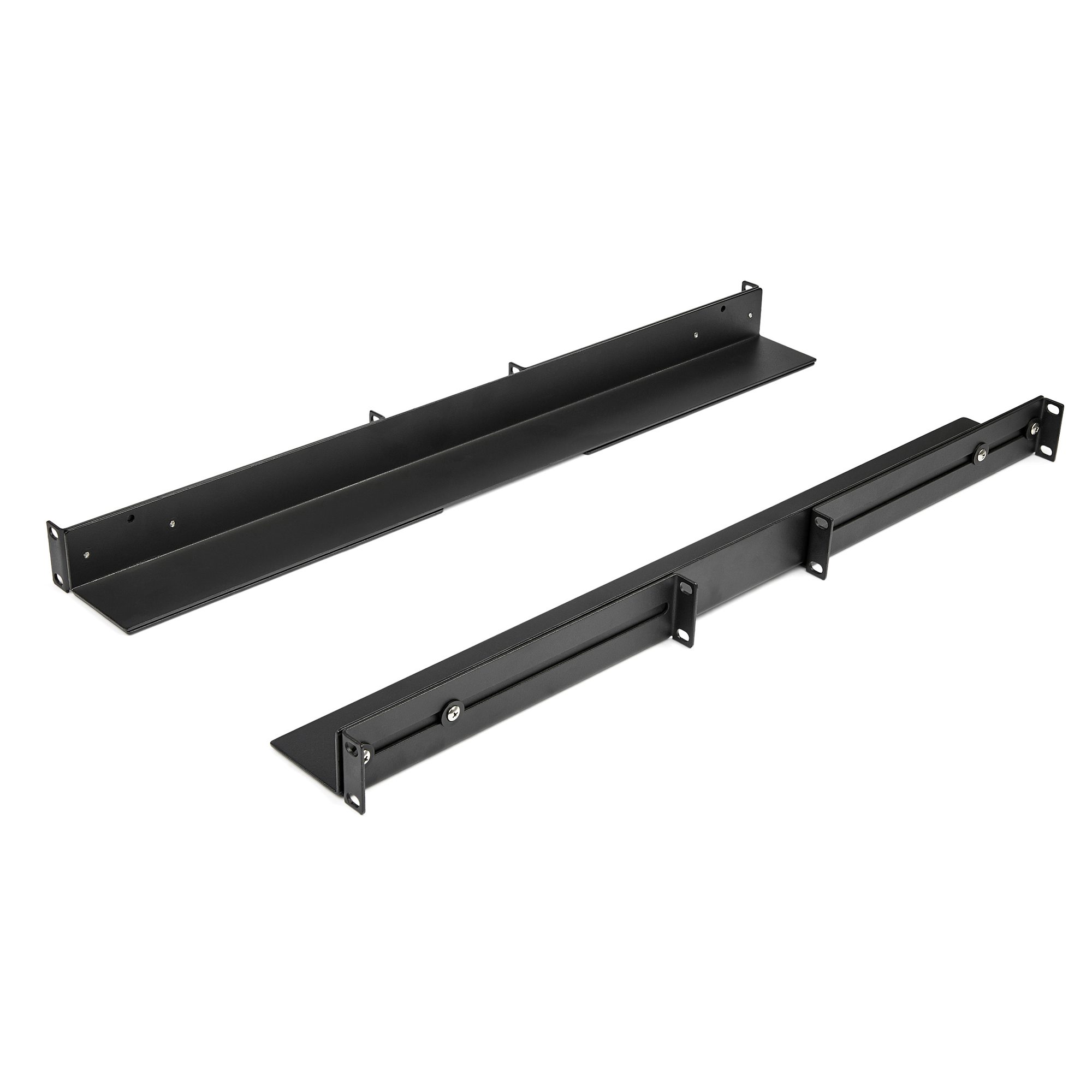 1U 19 inch Server Rack Rails 2436 inch Adjustable Depth Universal
