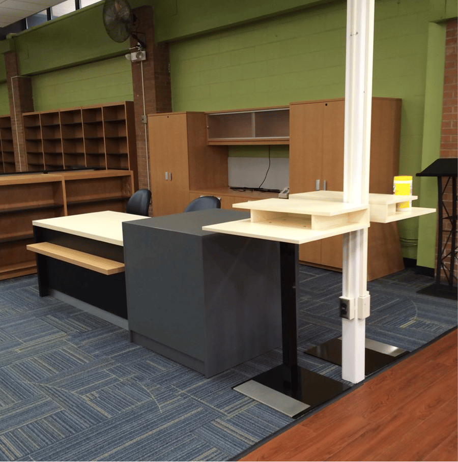 BCI Paramus High School Media Center Redesigned by BCI Modern Library
