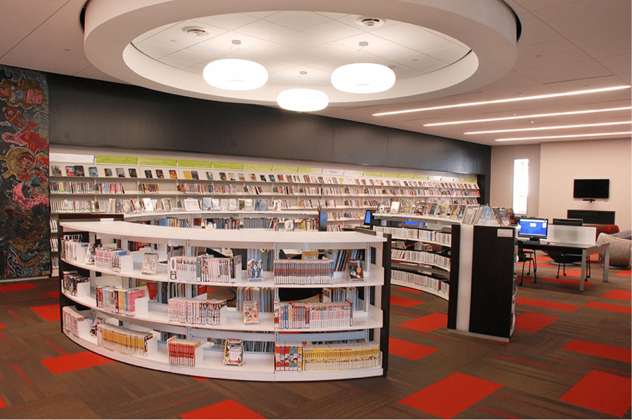 Cedar Rapids Public Library Elects BCI Shelving for Rebuild BCI Libraries