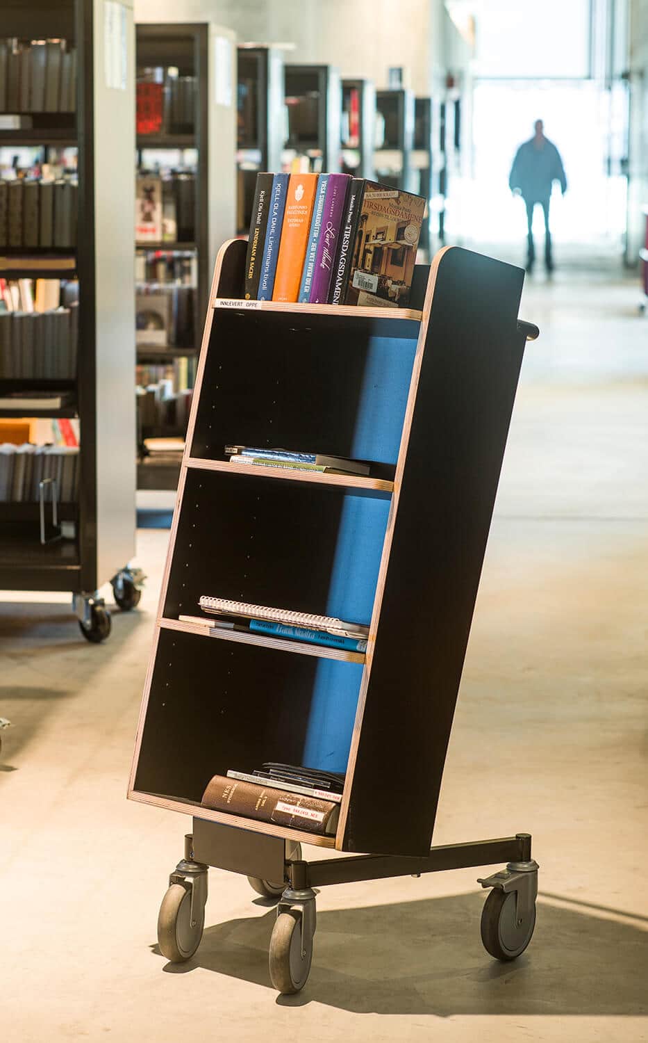 Halland Book Trolley BCI Libraries
