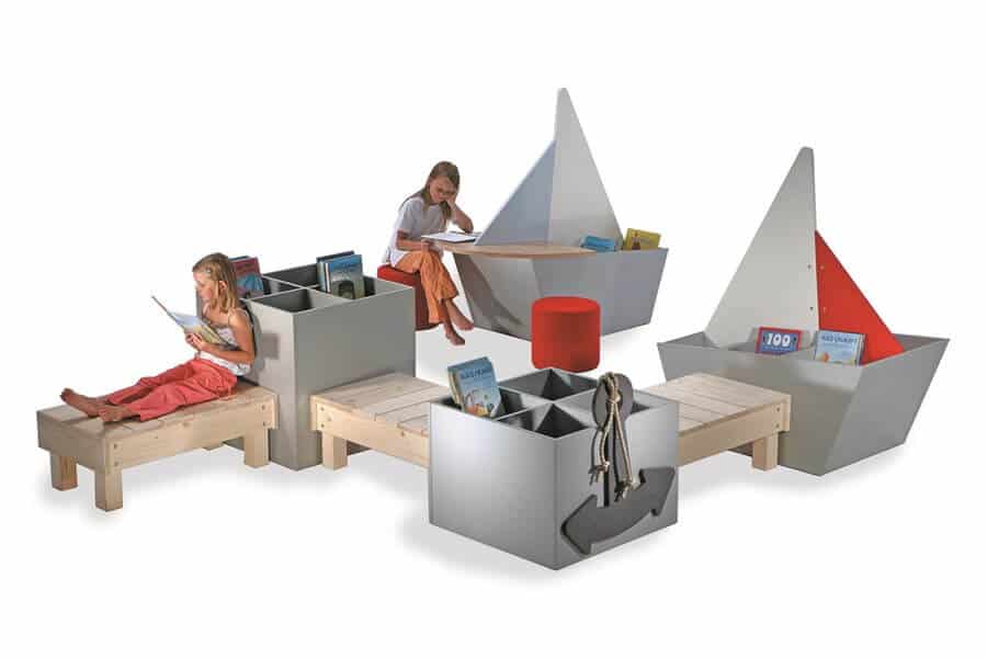 Reading Ship Children's Furniture BCI Libraries