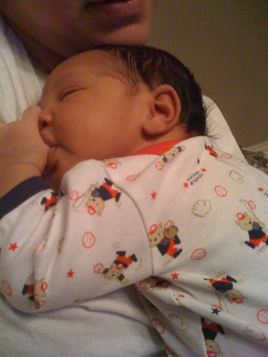 Light skin newborn black baby qustarab