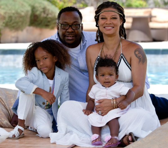BOBBY BROWN AND WIFE DAUGHTER