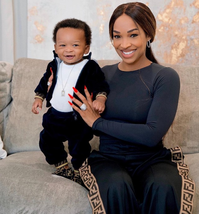 MALIKA HAQQ POSES IN ADORABLE PHOTOS WITH HER SON