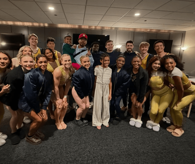 CHANCE THE RAPPER'S DAUGHTERS POSE WITH SIMONE BILES IN ADORABLE NEW PHOTO