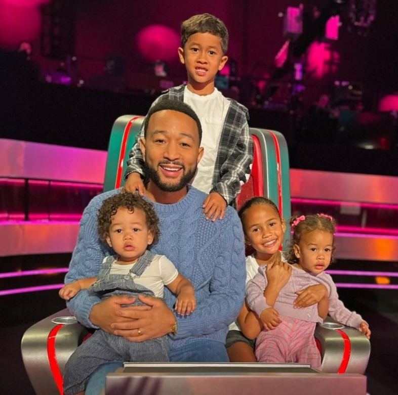 JOHN LEGEND SHARES A GLIMPSE INTO HIS LIFE AS A FATHER THROUGH PICTURES