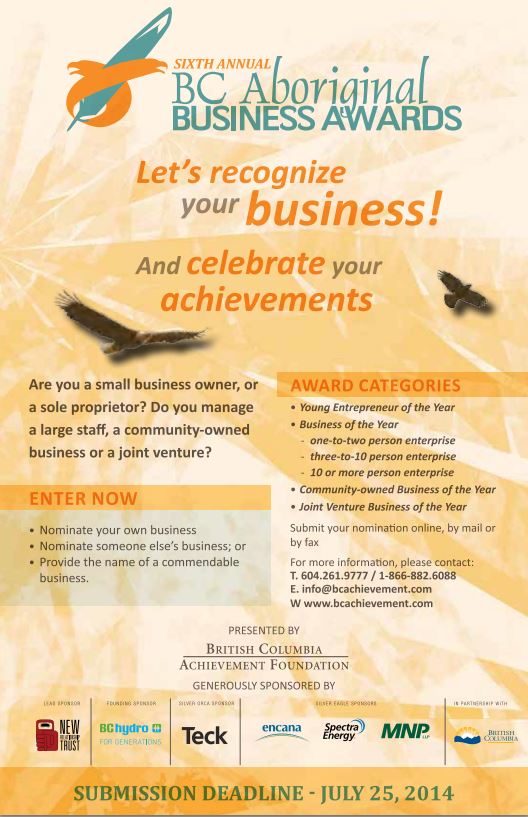 BC Aboriginal Business Awards BC Métis Federation