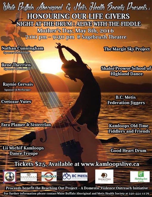 Métis Cultural Support Kamloops May 2016 Honouring our Life Givers