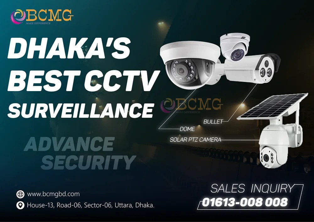 The Top Provider of Security Cameras for CCTV BCMGBD