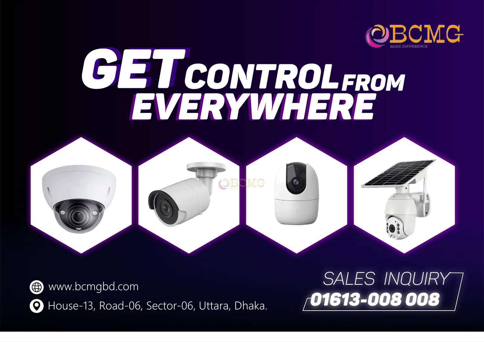 Setting Up a CCTV System for Rent BCMGBD
