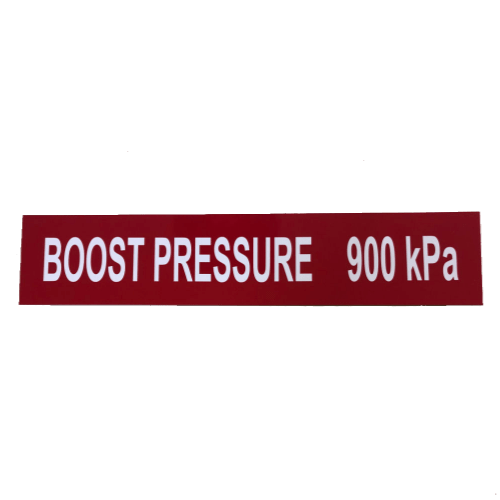 Boost Pressure BCM Signs