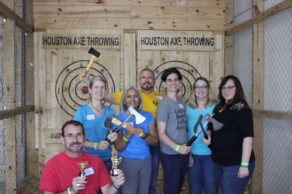 Axe Throwing! Bayou City Adventures