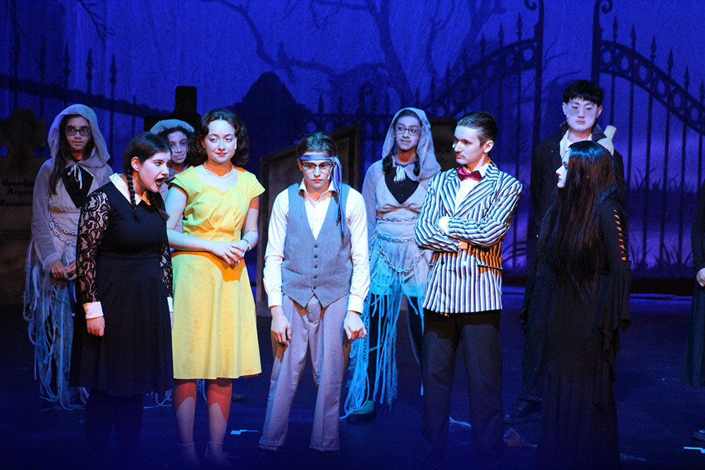 Addams Family Spooks and Astonishes The