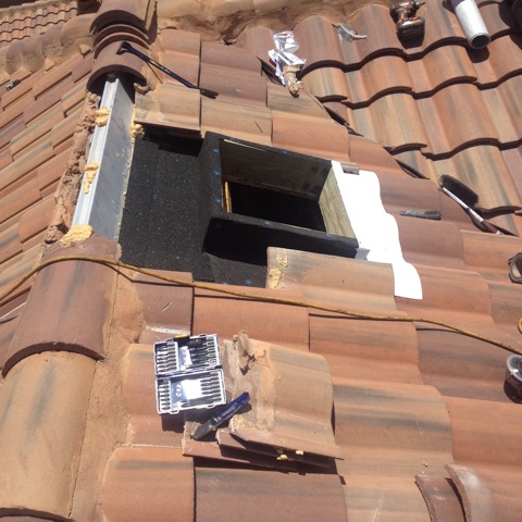 Solar Attic Vent Install | bcoxroofing.com