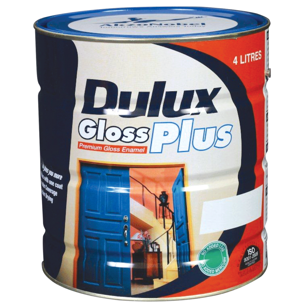Dulux Gloss Plus (500ml/1L/4L) B C Paints