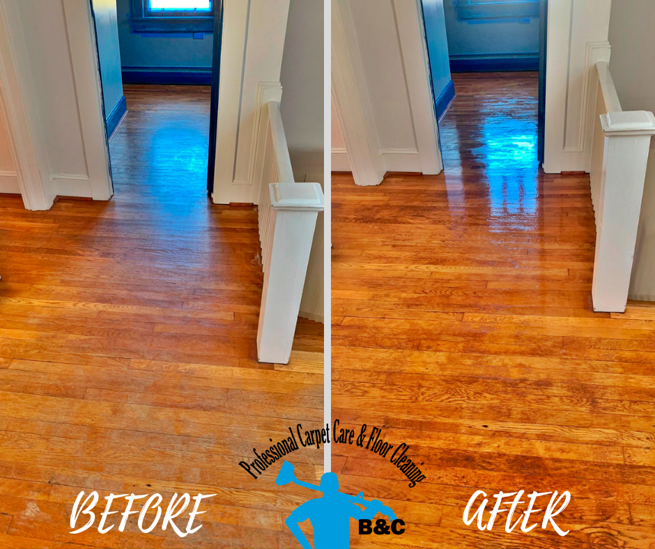 Wood Floor Cleaning B&C Professional Carpet care