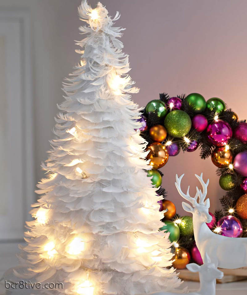 Christmas Trees Feather Creative, Unique & Unusual Christmas Trees Be Creative