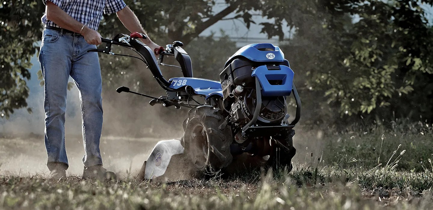 BCS Motor mowers, Twowheel tractors, Reaper binders, Tractors