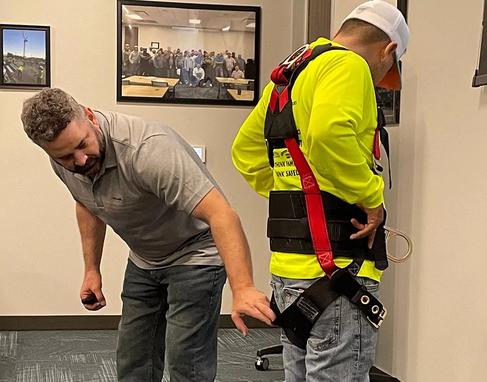 Empowering Our Team with Fall Protection Training BCS Concrete Structures