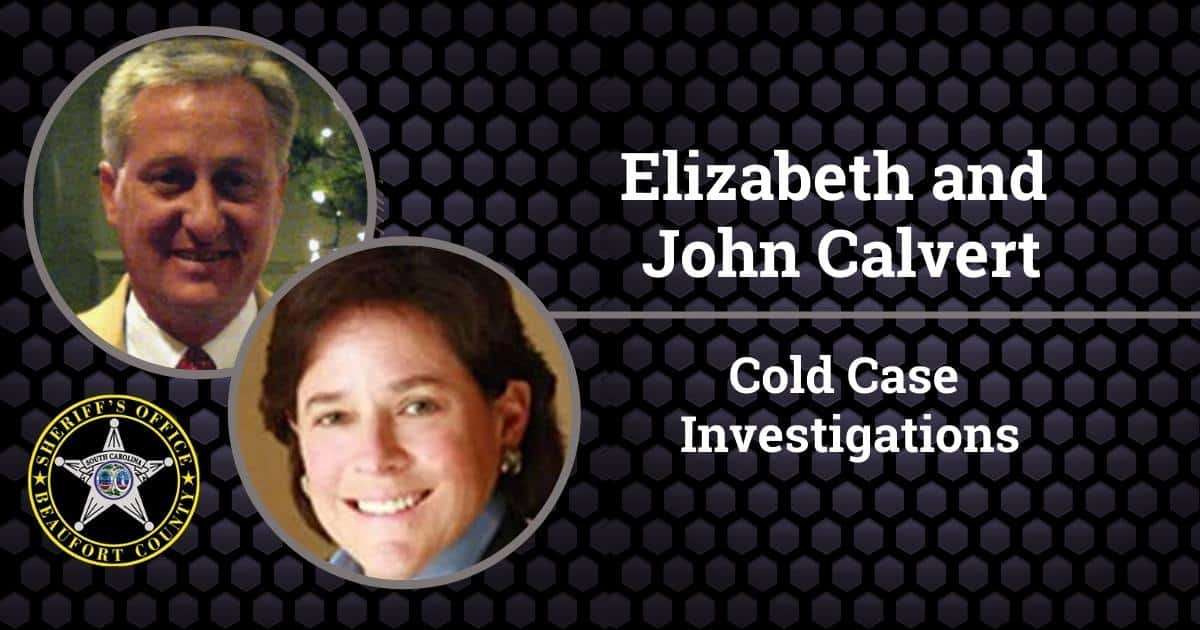 Elizabeth and John Calvert Beaufort County Sheriff's Office