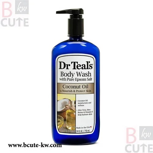Dr Teal's Body Wash Nourish & Protect Coconut Oil 710 ml Bcutekw