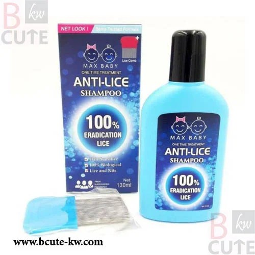 Max Baby anti lice shampoo 130 ml Bcutekw