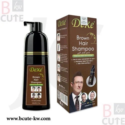 DEXE Brown Hair Shampoo (400ml) Bcutekw