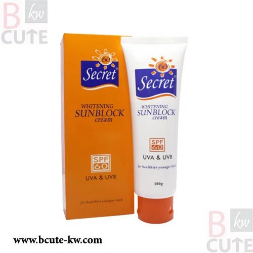Secret whitening Sunblock Cream SPF 60 100g Bcutekw