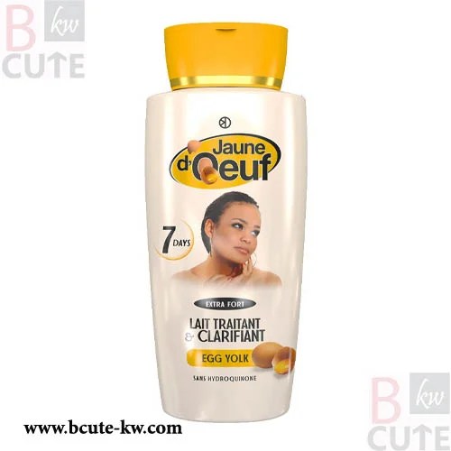 Jaune d’oeuf 7 day extra fort lotion 450ml ,Egg Yolk milk Bcutekw