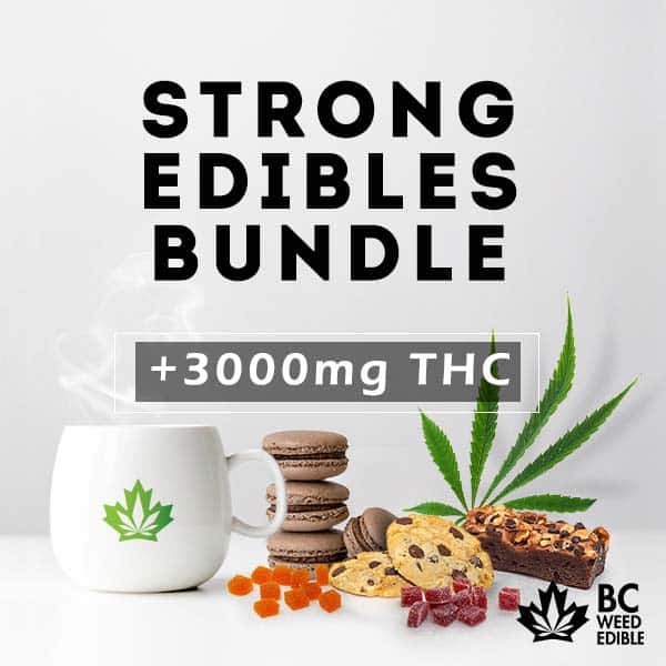 Buy Strong Edibles Bundle +3000mg THC Online Canada Edible Dispensary BC Weed Edible