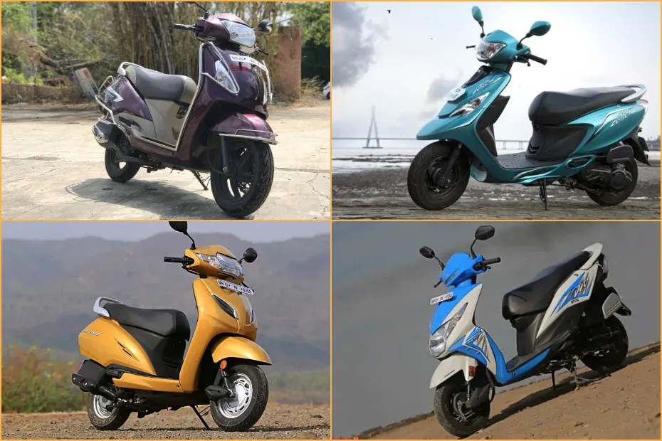 Best Used 110cc Scooters Honda Activa & Dio, TVS Jupiter & More