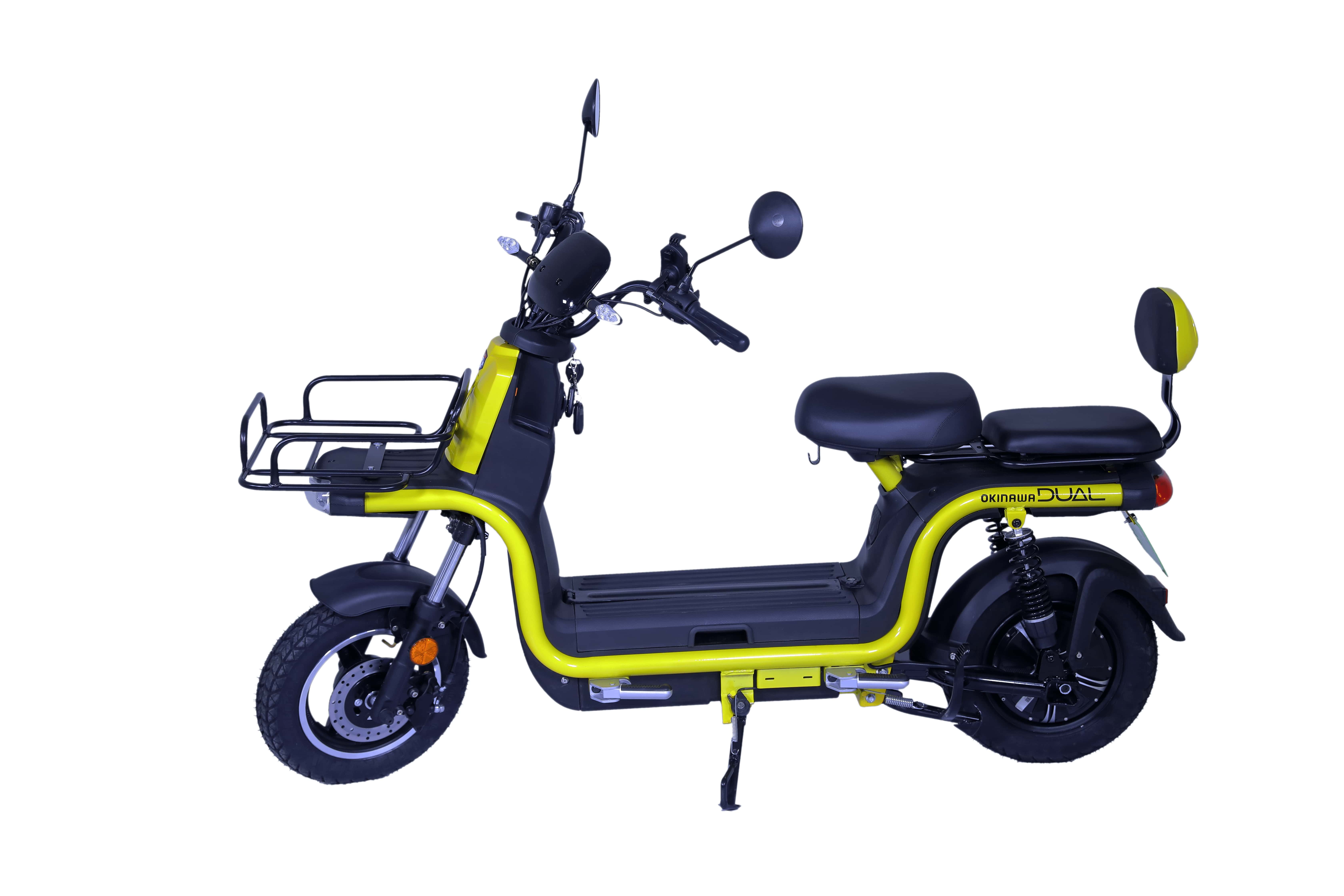 Okinawa Dual Electric Scooter Launched To Cater To Deliveryoriented