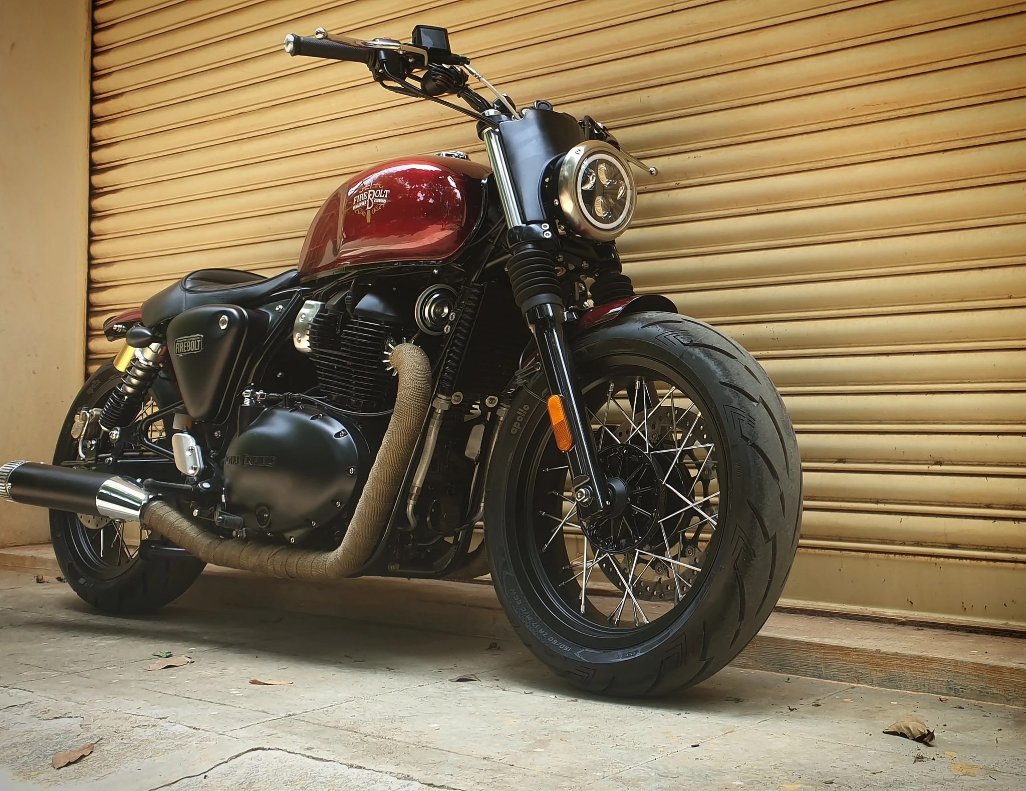 This Custom Royal Enfield Interceptor 650 Is One For The Potterverse