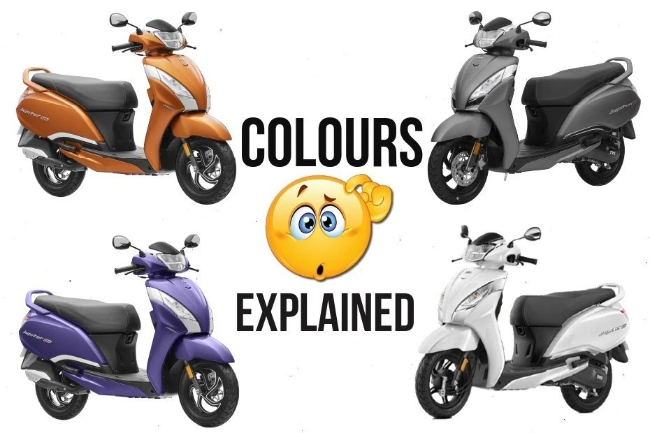 All The TVS Jupiter 125’s Colours Explained BikeDekho
