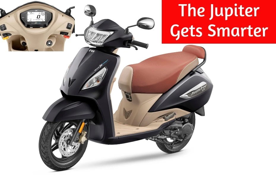 TVS Jupiter ZX With Navigation And Voice Assist Launched BikeDekho