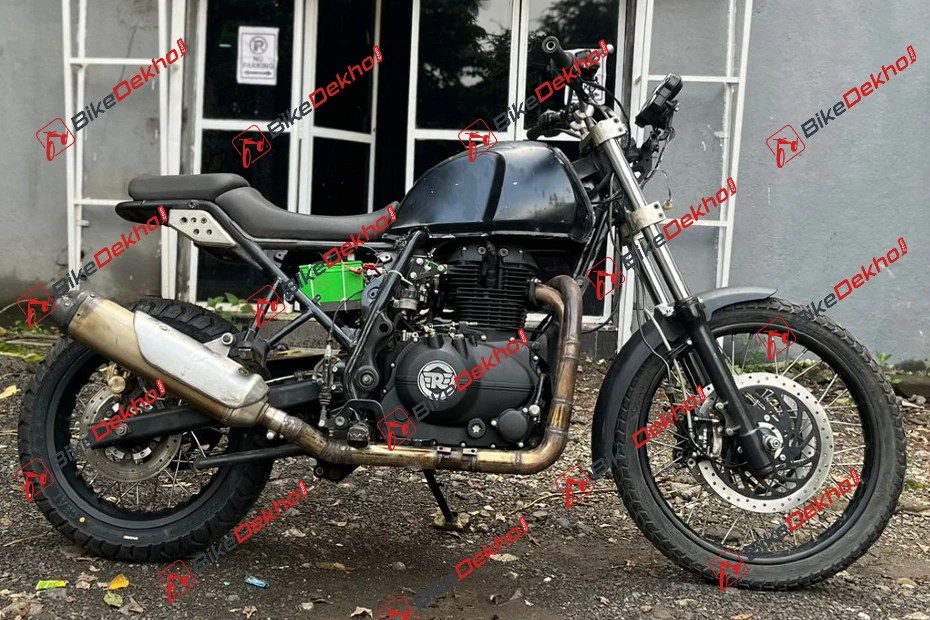 EXCLUSIVE 822cc Parallel Twin Royal Enfield Himalayan Hits The Road